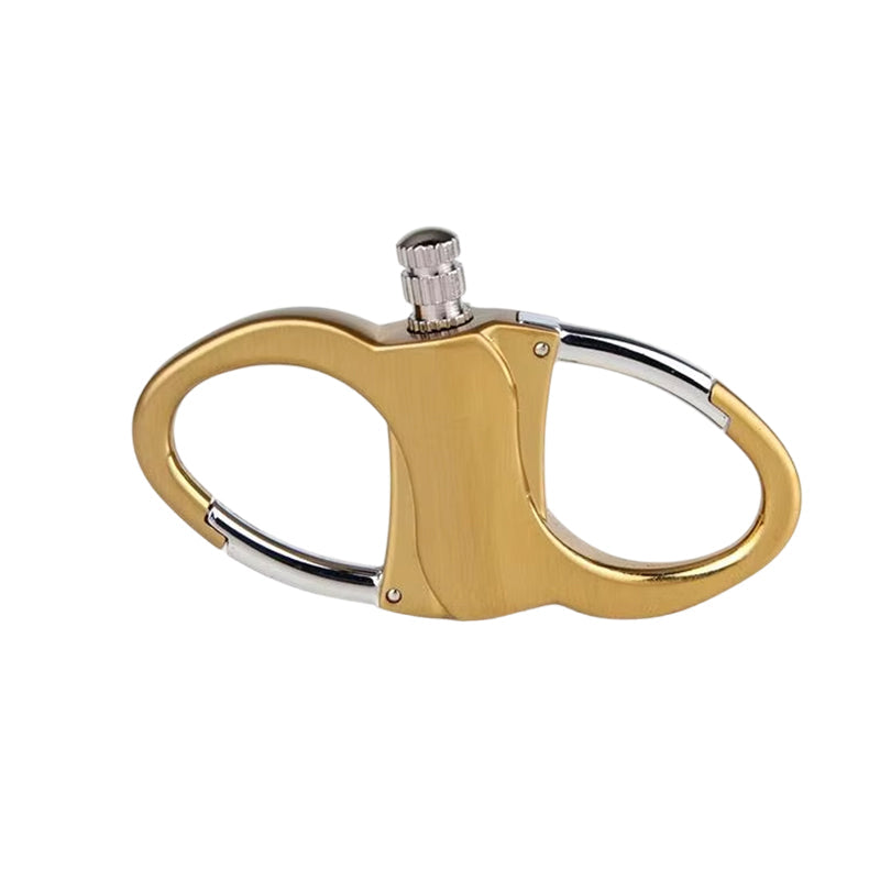 Briquet porte-clés en métal premium 2025 - Noir étanche