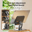 360 Degree Rotating Fotable Phone Stand Holder Pad Holder - Korvel