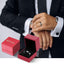 HOEXE Obsidian Ring - Stainless Steel Fashion Accessory
