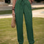 Perfee Textured High Waist Joggers - Korvel