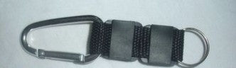 Mini Multifunction 3 in 1 Compass Thermometer Carabiner - Korvel
