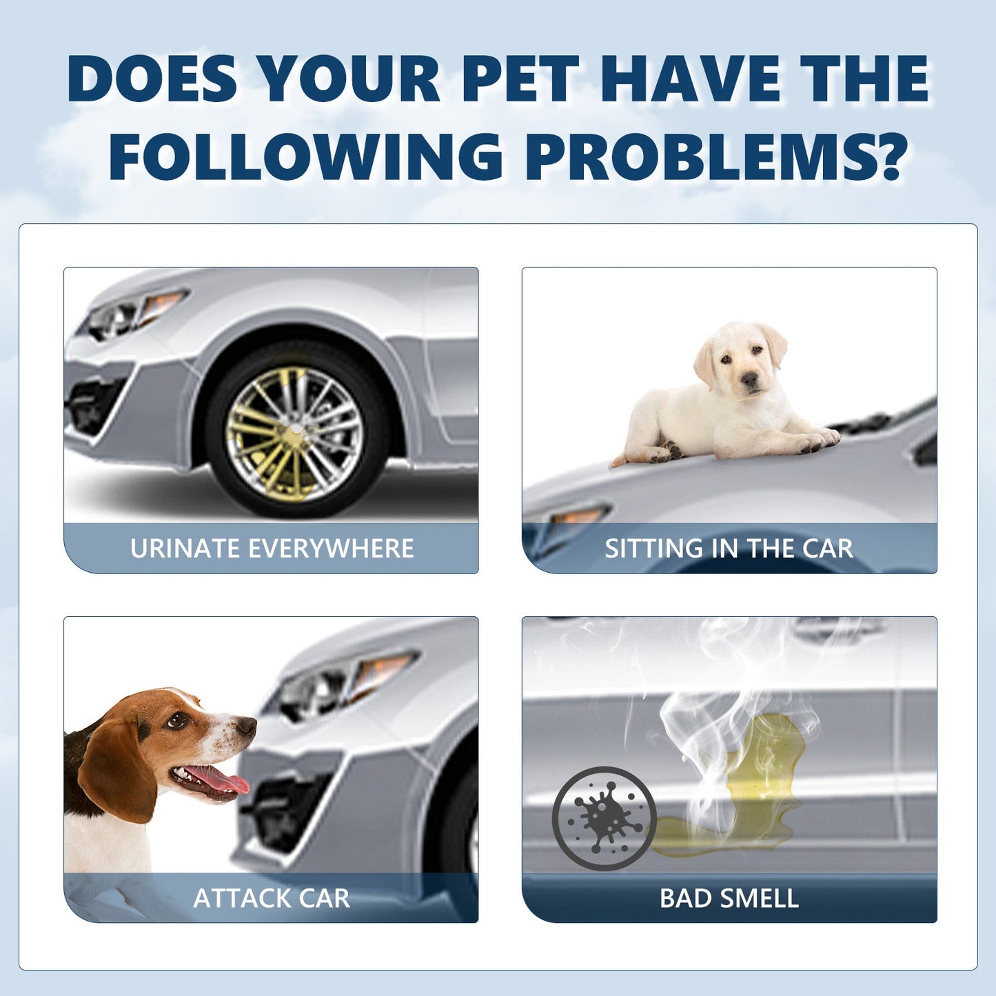 Car Tire Safety Dog Repellent Spray, Tire Protection Portable And Effective Animal Repellent - Korvel