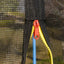 14 FT TRAMPOLINE OUTSIDE SAFETY NET WITH BASKETBALL HOOP - Korvel
