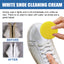 Little White Shoes Cleaning Cream, Little White Shoes Clean Stains Shoes Edge Yellow Free Wash Whitening Cleaning Cream - Korvel