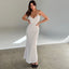 Elegant V-neck Lace Waist-cinching Bodycon Dress