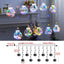Santa Claus Curtain String Lights