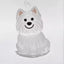 A transparent DIY pet hair memorial keychain box, a sweet keepsake for dog lovers. - Korvel