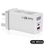 Adaptateur de charge double en nitrure de gallium de 65 W