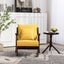 Mid Century Modern Upholstered Glider Arm Chair