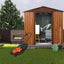 6ft x 6ft Premium Outdoor Metal Storage Shed with Window