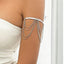 Punk style chain arm bracelet ethnic arm chain with adjustable opening - Korvel