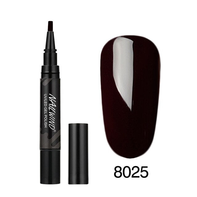 Venalisa 60 Colors Soak Off Gel Nail Polish with Glue Pen