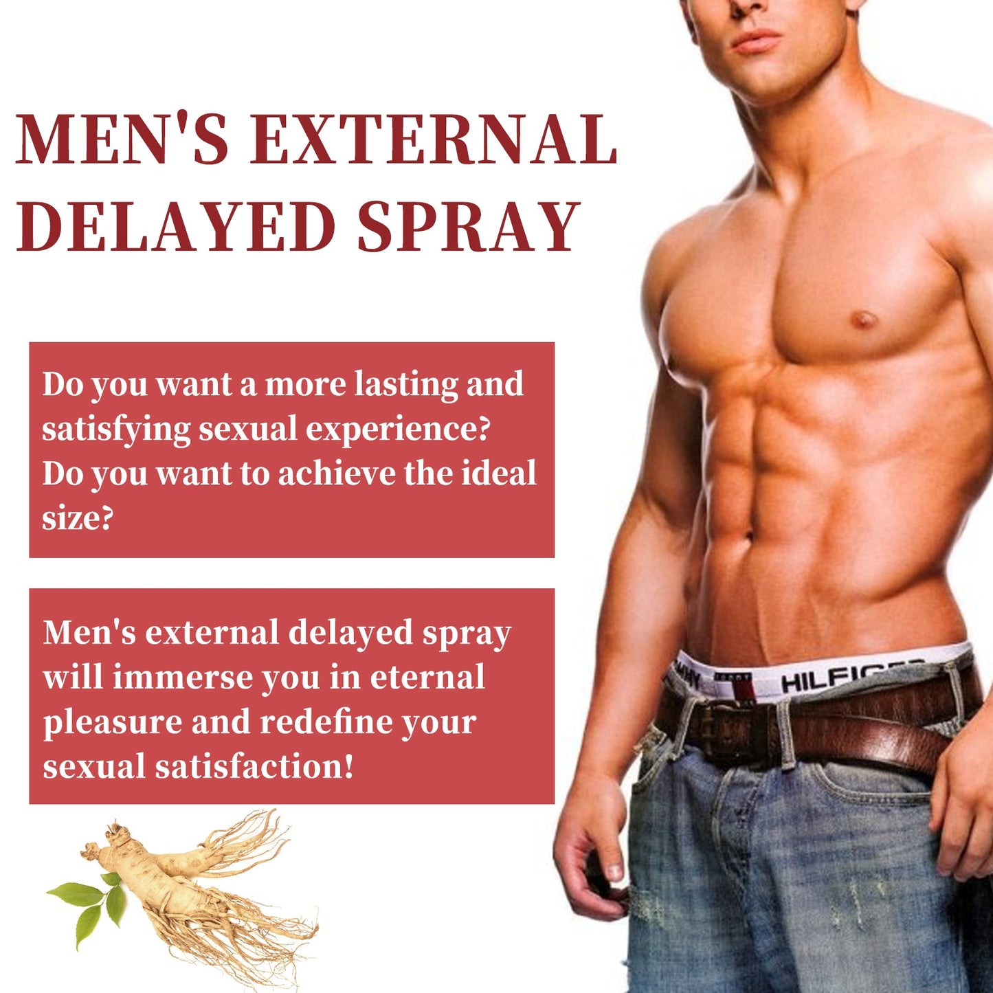 Men's Treatment Spray, Men's Body Care To Enhance Endurance Moisturizing Treatment Topical Spray - Korvel