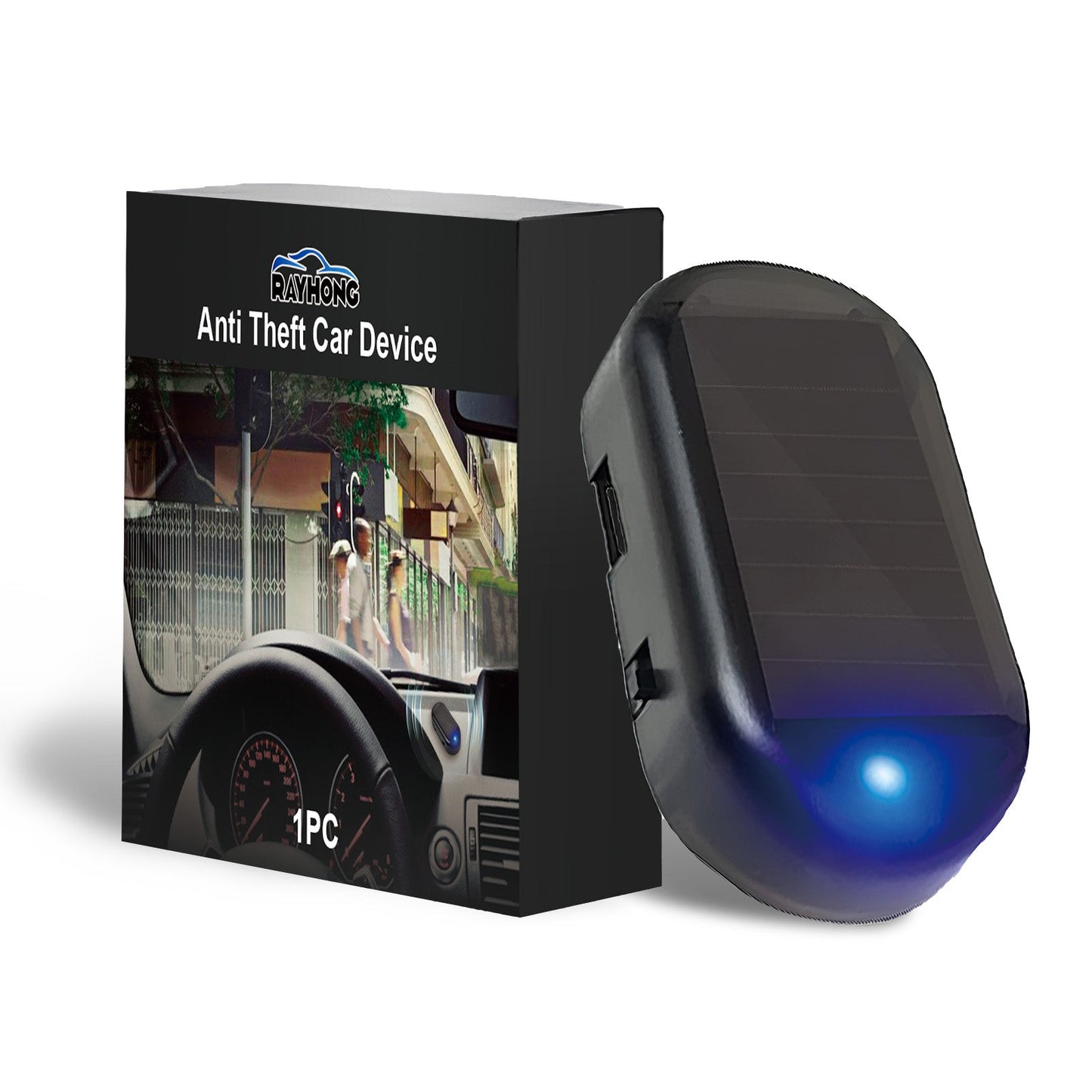 Premium Anti-Theft Car Alarm Light with Induction Technology