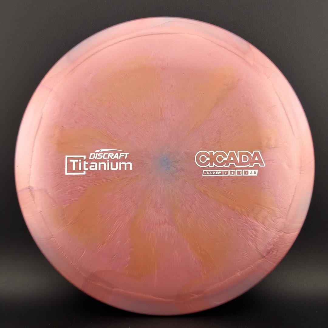 Conducteur de Disc Golf Cicada en Titane Tourbillon