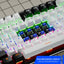 K880 wired mechanical keyboard customized hot swappable office computer 104 key e-sports game - Korvel