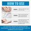 3D Intense Exfoliating Foot Pad, Foot Care Clean Horny Calluses, Anti-chapping And Moisturizing Foot Mask - Korvel