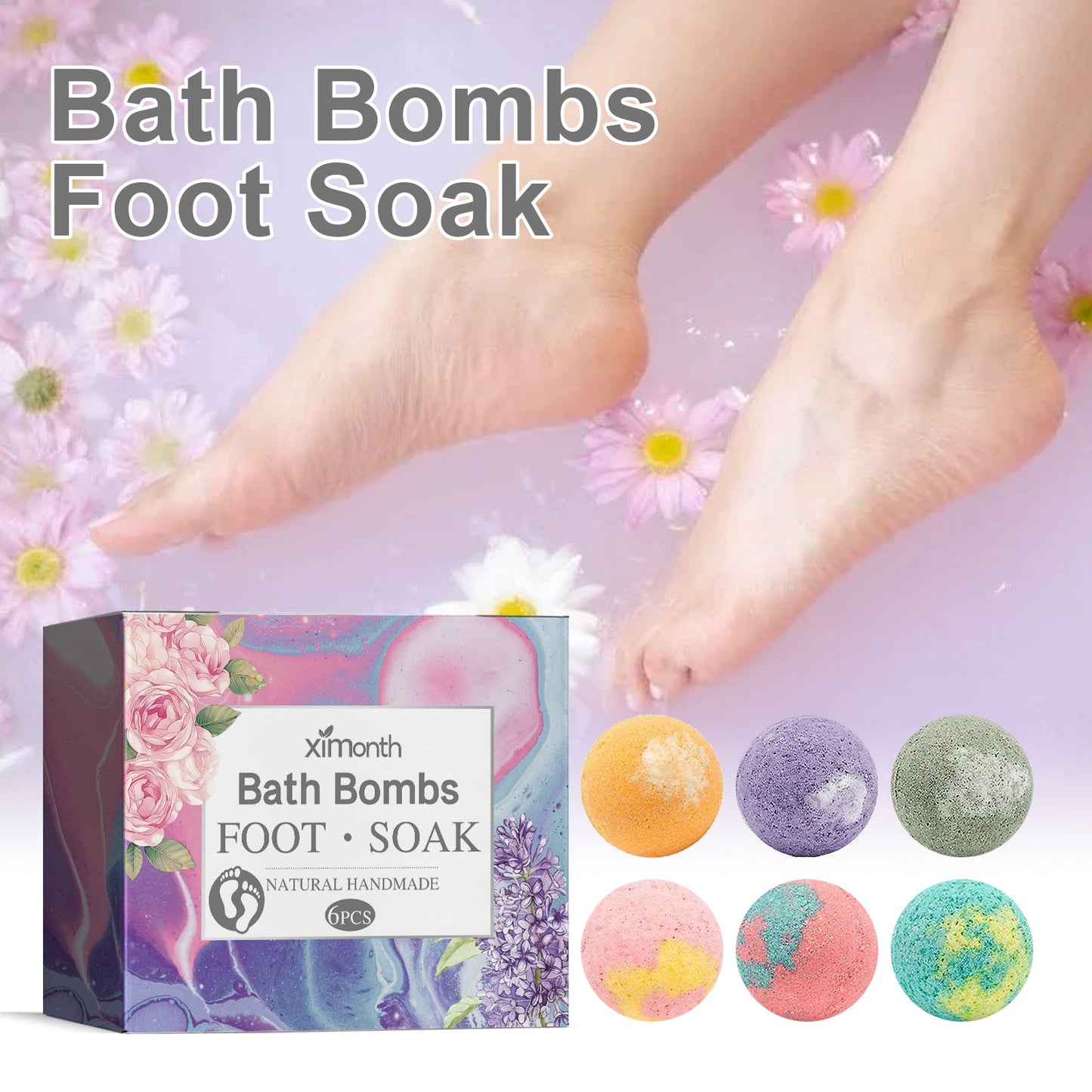 Moisturizing Foot Bath Ball for Soft, Smooth Feet