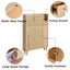 Modern minimalist storage cabinet MDF bed top cabinet Japanese rattan shoe cabinet, small home furniture - Korvel