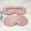 3D blackout eye mask integrated 3D nasal wing breathable elastic band adjustment - Korvel