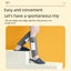 Electric air wave leg cover calf massager home automatic hot compress pressure leg massager leg slimming device - Korvel