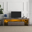 20 minutes quick assembly brown simple modern TV stand - Korvel