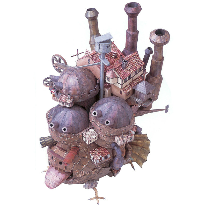 Miyazaki Castle Land Edition Anime 3D Paper Model DIY Handmade Ornament Toy - Korvel