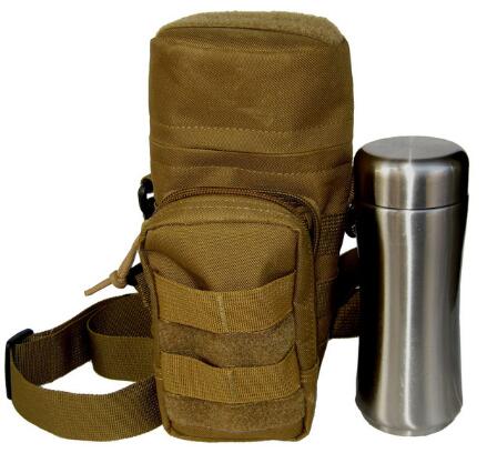 Black Hawk Commandos Tatical Molle Water Bottle Pouch bag H2O Holder Attachment military camouflage pack - Korvel