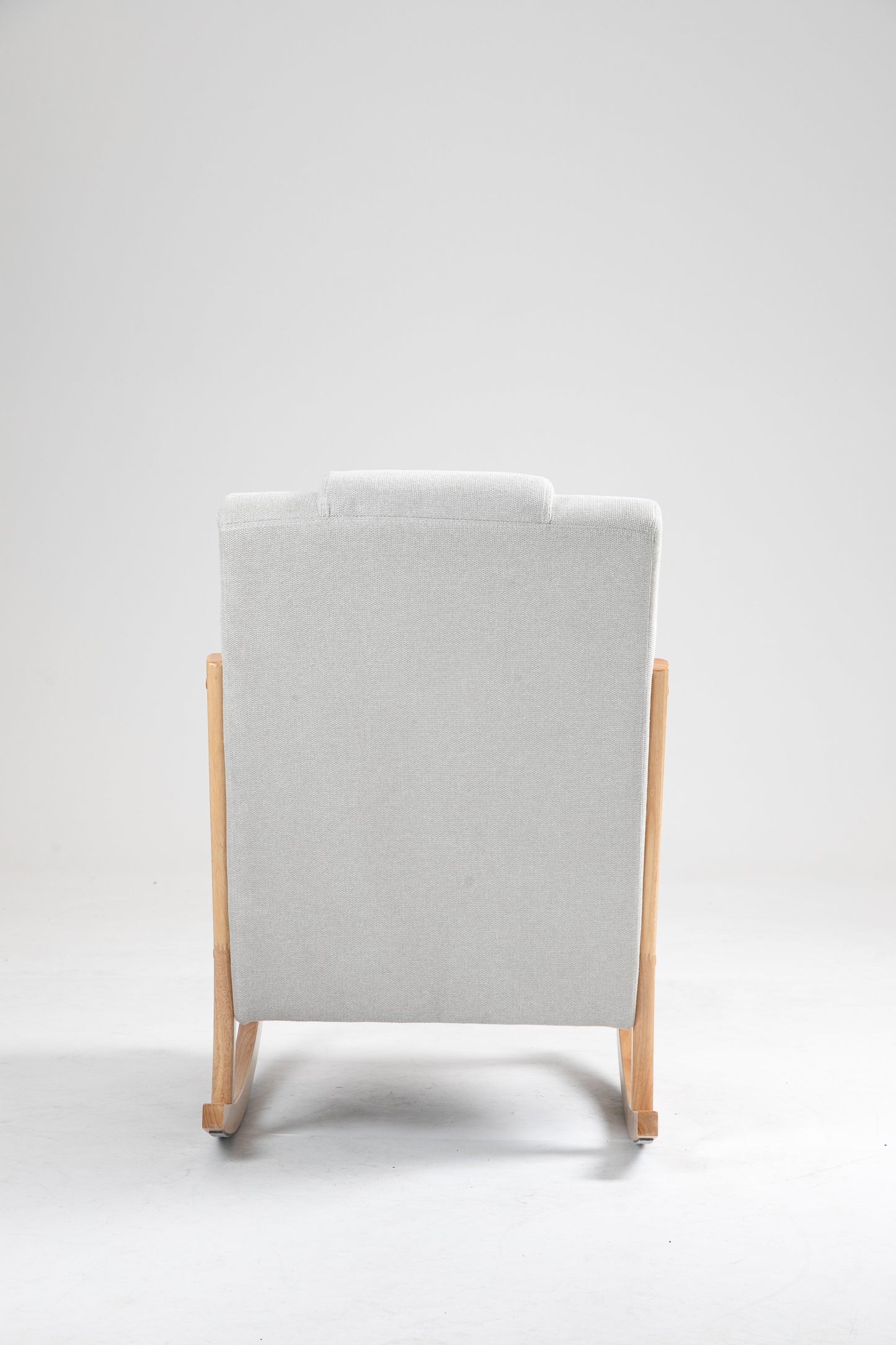 Chaise Berçante Rembourrée Classique avec Coussin Lombaire