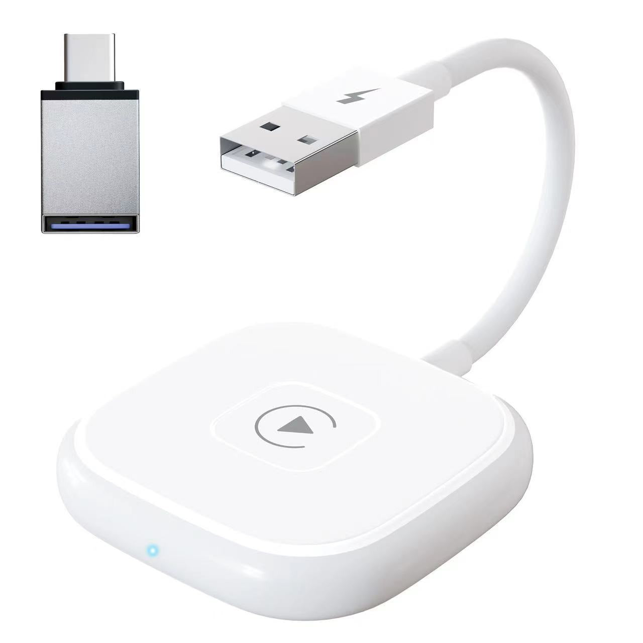 Adaptateur Android Auto filaire à sans fil pour Apple CarPlay