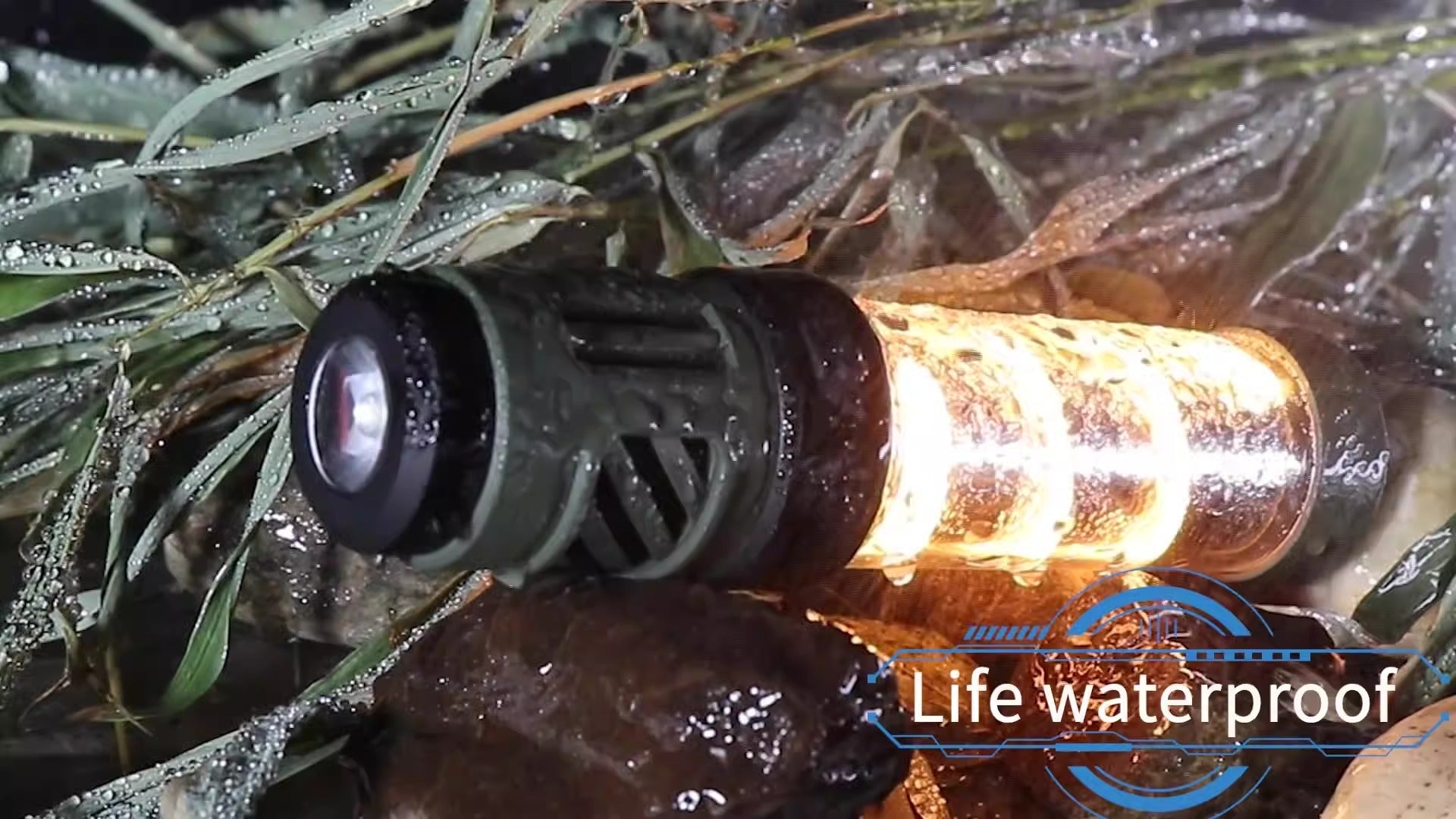 New LED mosquito repellent camping light outdoor lighting flashlight multifunctional camping light tripod camping light - Korvel