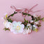 Hawaiian Vacation Wreath Headwear Beautiful Bridal Hairbands Wedding Hair Accessories Headwear Wreath - Korvel