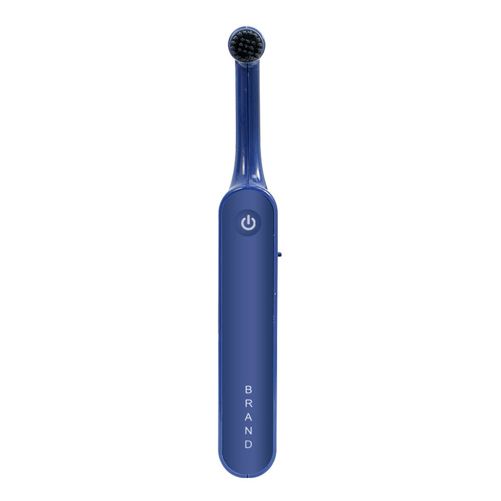 2-Speed Rotary Electric Toothbrush Rechargeable Adult Electric Toothbrush Waterproof Soft Bristle Couple Toothbrush - Korvel