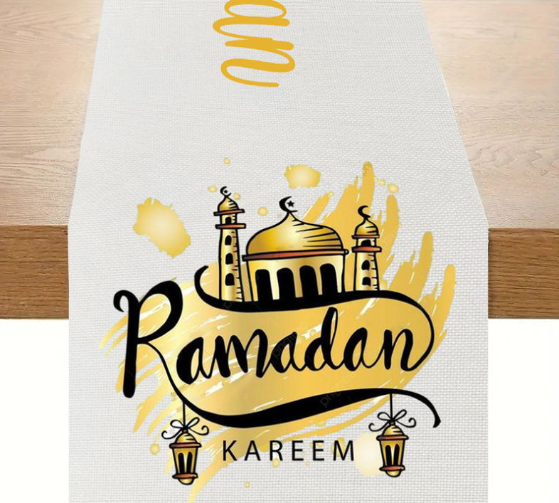 Printed Moon Castle House Tablecloth Home Decoration Party Festival Atmosphere Table Flag - Korvel