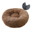 Dog bed, removable and washable round plush pet bed, cat bed, warm pet supplies, dog bed, pet bed, pet mat - Korvel