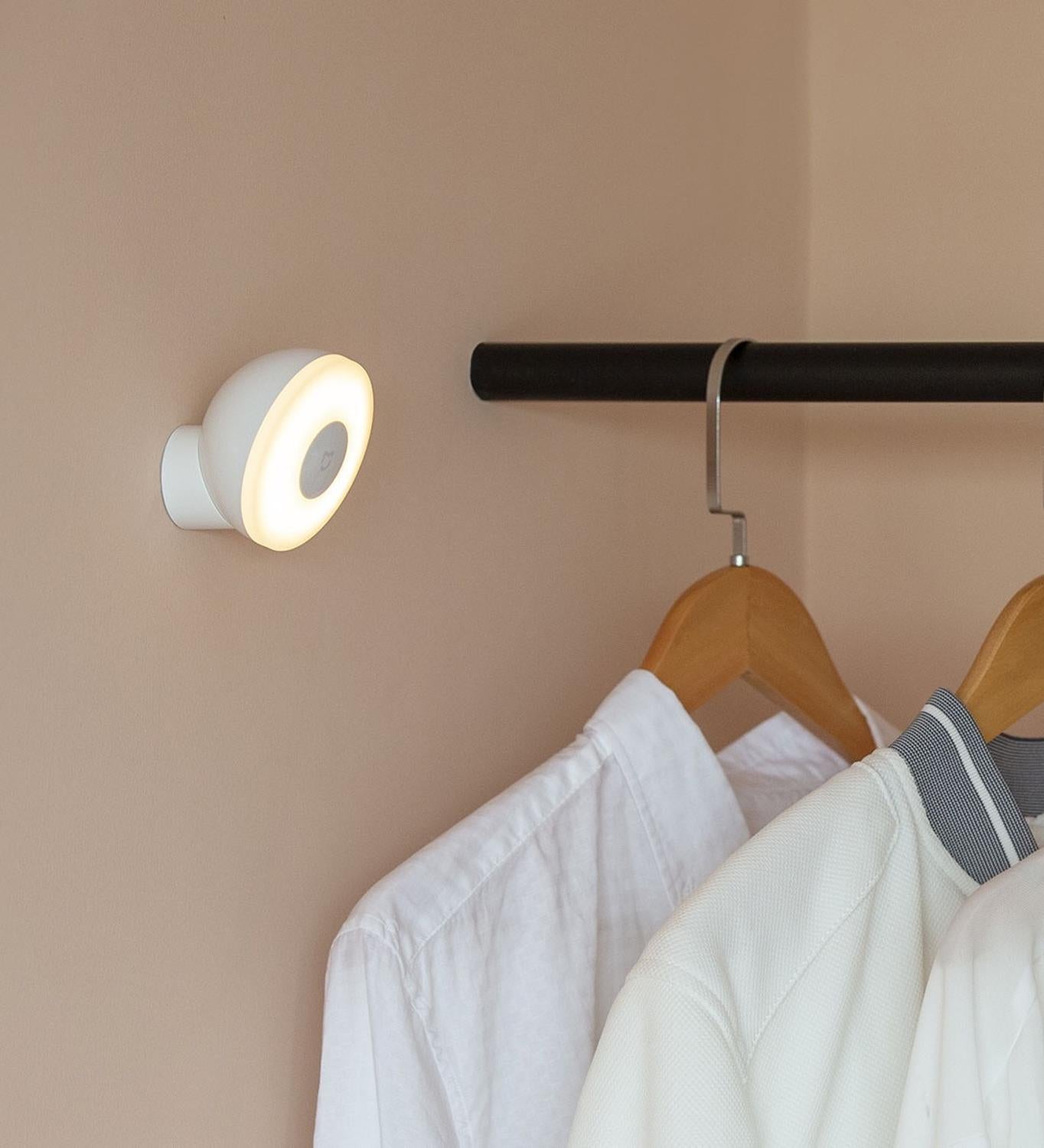Xiaomi Mijia Night Light 2nd Generation Magnetic Attraction Night Lamp 360 Rotating Adjustable Infrared Body Sensor - Korvel