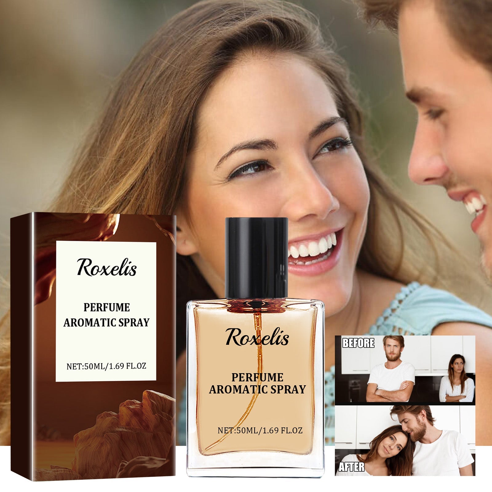 Perfume Aromatic Spray, Mild Not Pungent Lasting Fragrance Men Release Charm Light Elegant Fresh Atmosphere Perfume - Korvel