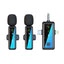 Wireless Lapel Microphone for Outdoor Computer Live Streaming Noise Reduction Universal Small Microphone - Korvel