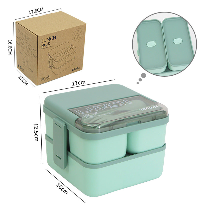Premium Sealed Double Layer Microwaveable Lunch Box