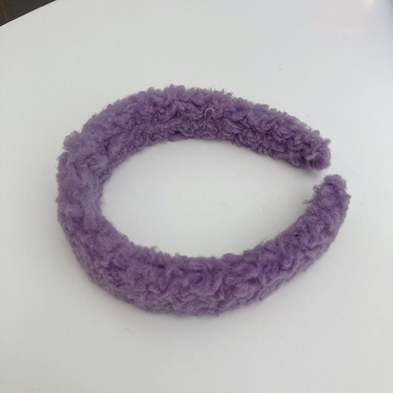 Plush headband hair clip - Korvel