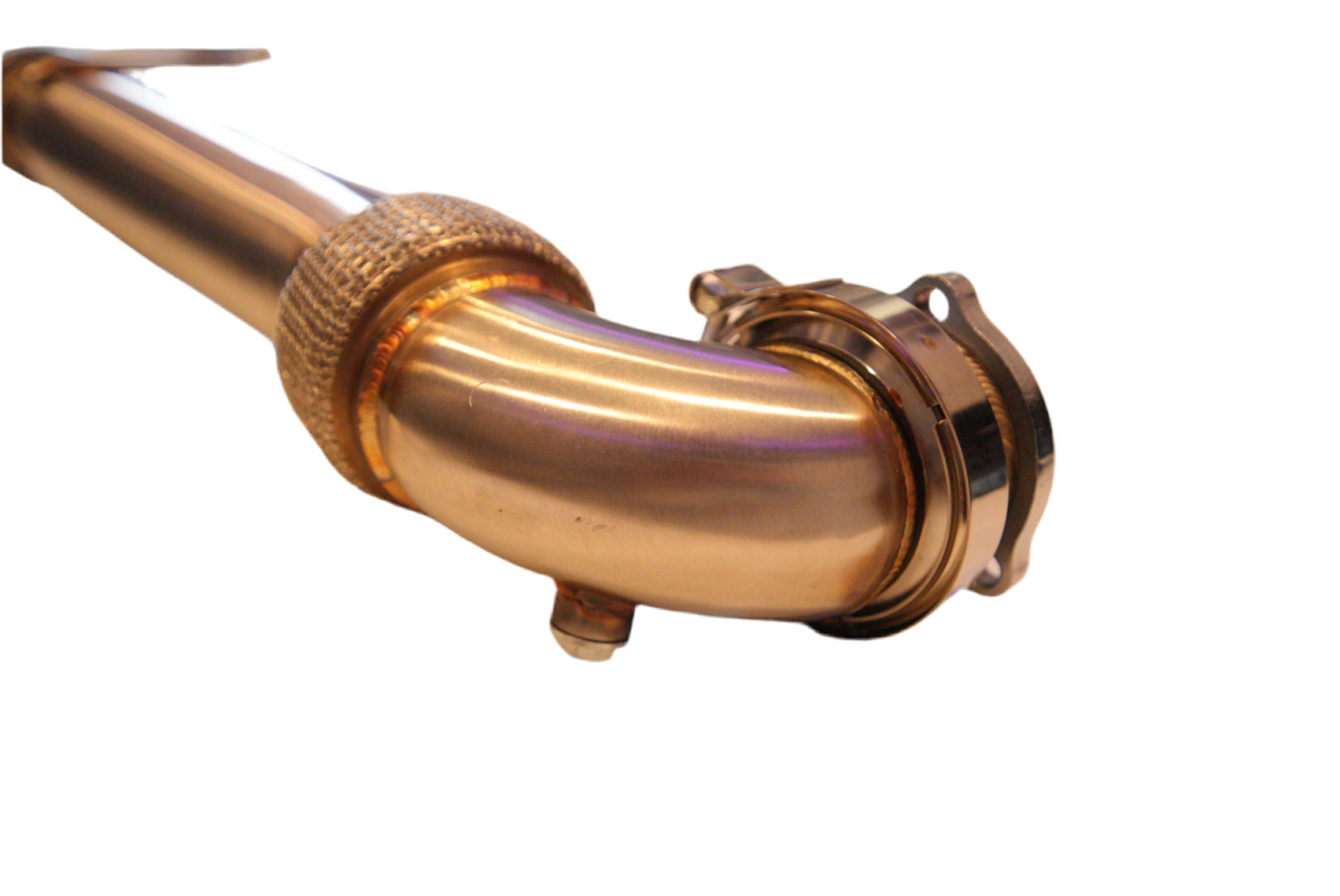 High-Performance SPDZ1 3” Race Downpipe for Hyundai Veloster Turbo & KIA Forte GT - Korvel