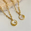 Titanium Steel Sun & Moon Necklace - Korvel