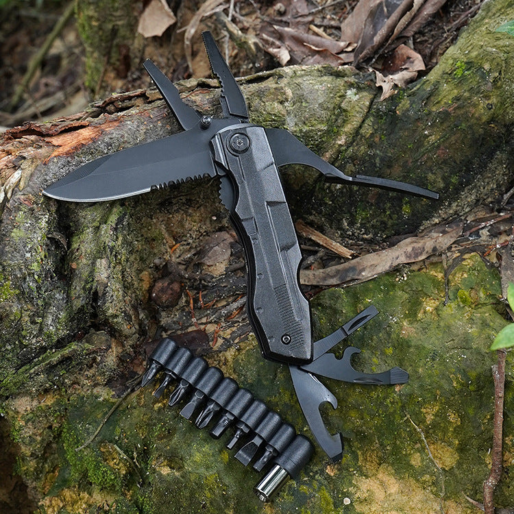 Outdoor Multifunctional Knife Pliers EDC Camping Survival Combination Tools Camping Multifunctional Pliers Knife - Korvel