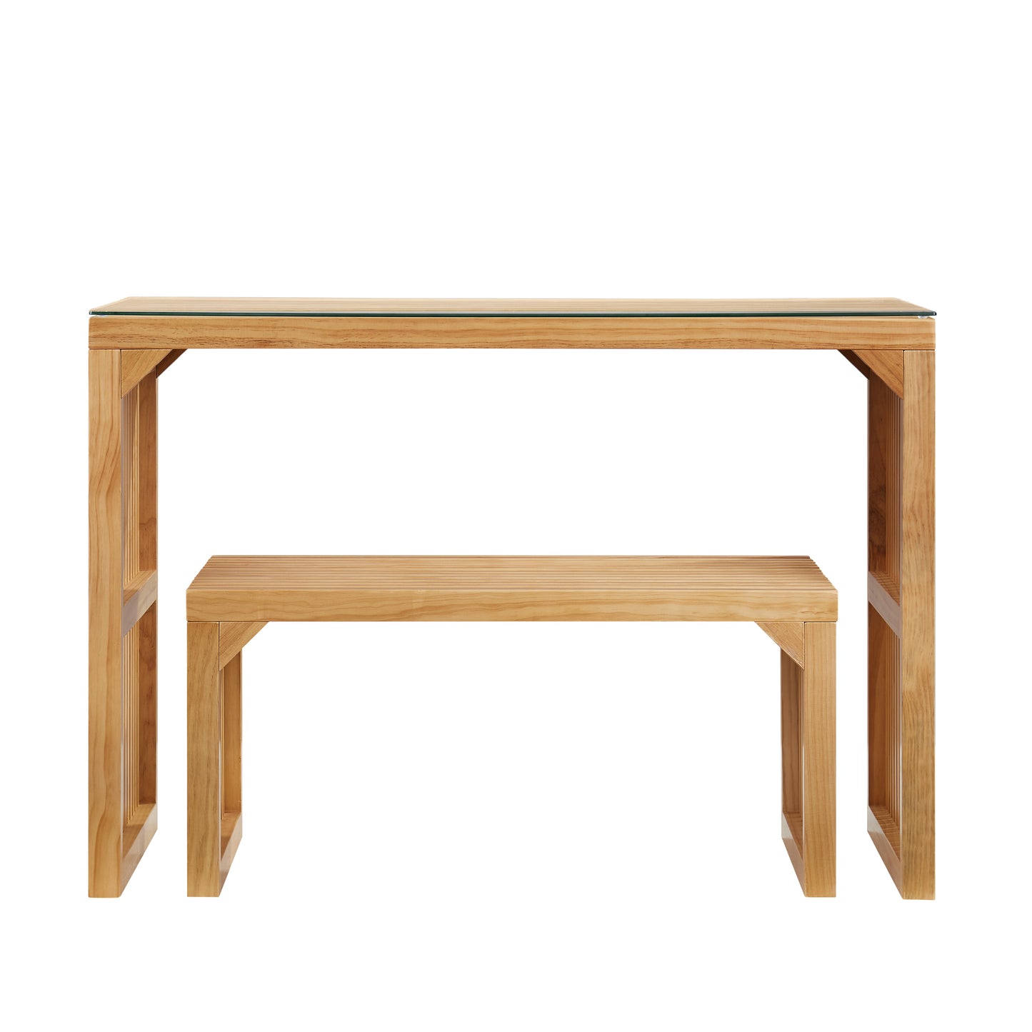 Premium Pine Dining Bench for Versatile Spaces