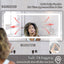 LED Bathroom Mirror 72x36 Inch with Anti-Fog and Dimming Features