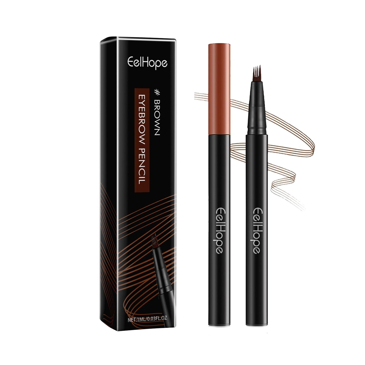 EELHOPE Four Claw Eyebrow Pencil - Natural Shaping Tool