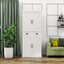 Elegant 71" Kitchen Pantry Storage Cabinet with Adjustable Shelves
