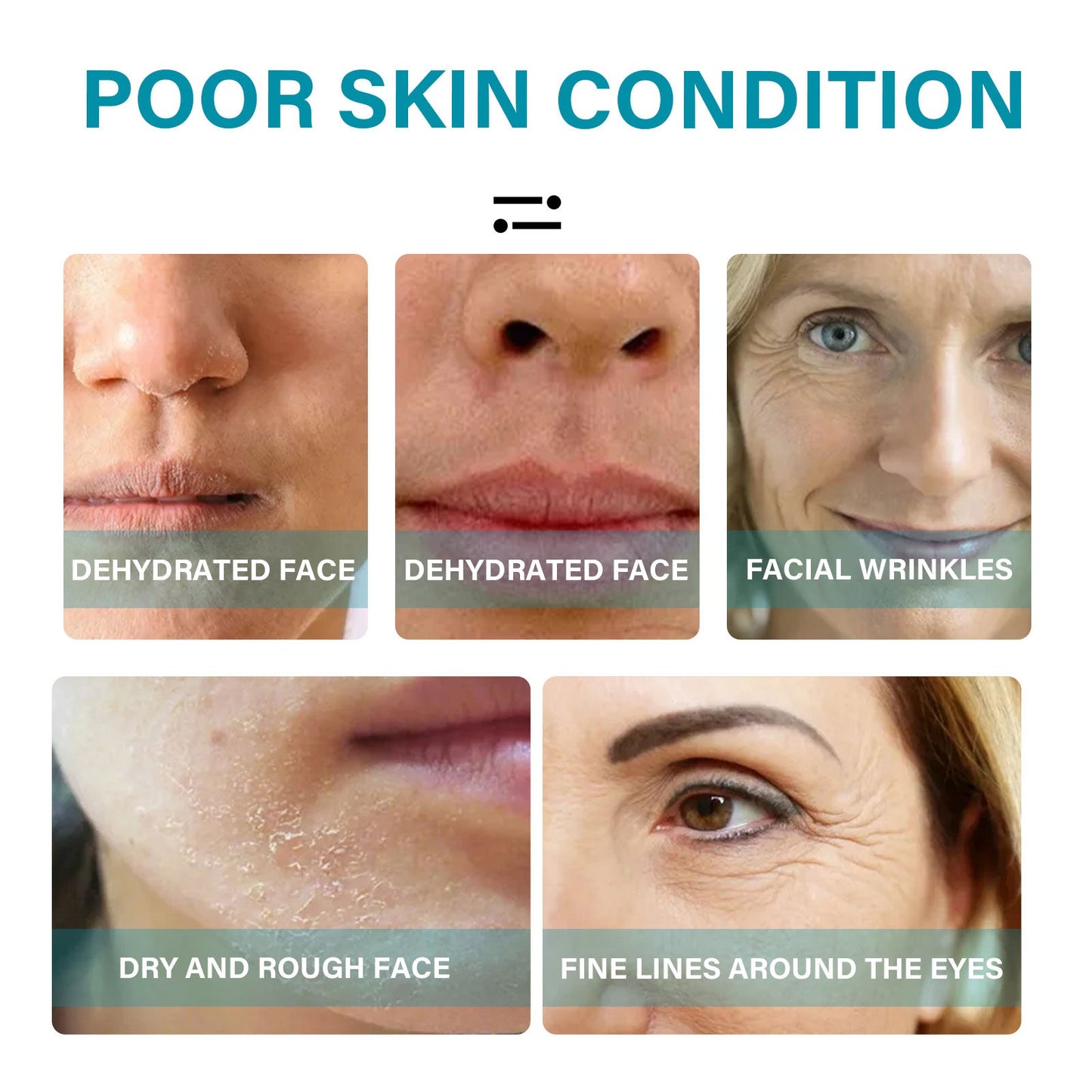 Anti-Wrinkle Ampere Essence, Skin Care Firming Anti-aging Lightening lines Essence - Korvel