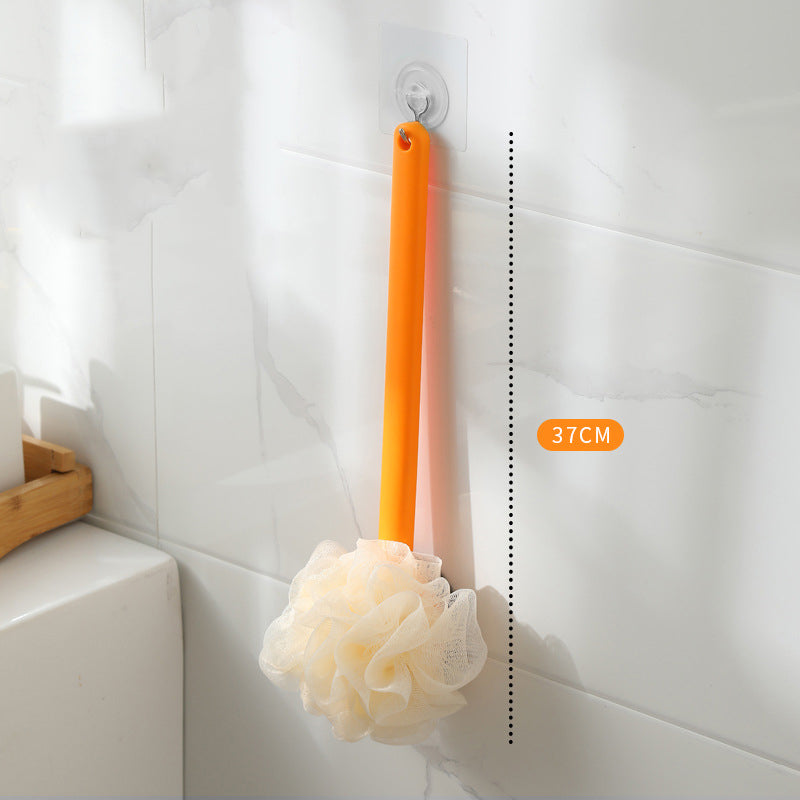 Japanese Style Long Handle Bath Brush with Soft Hair