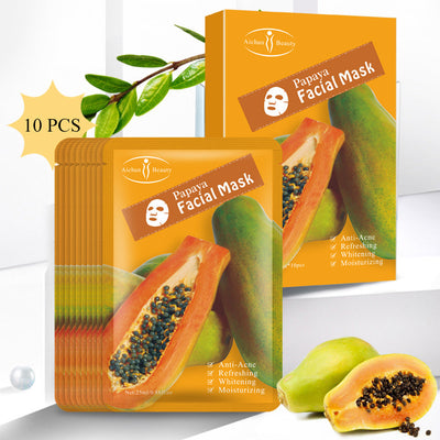 Papaya Essence Mask Moisturizing Mask 250ml Mask Facial Mask - Korvel